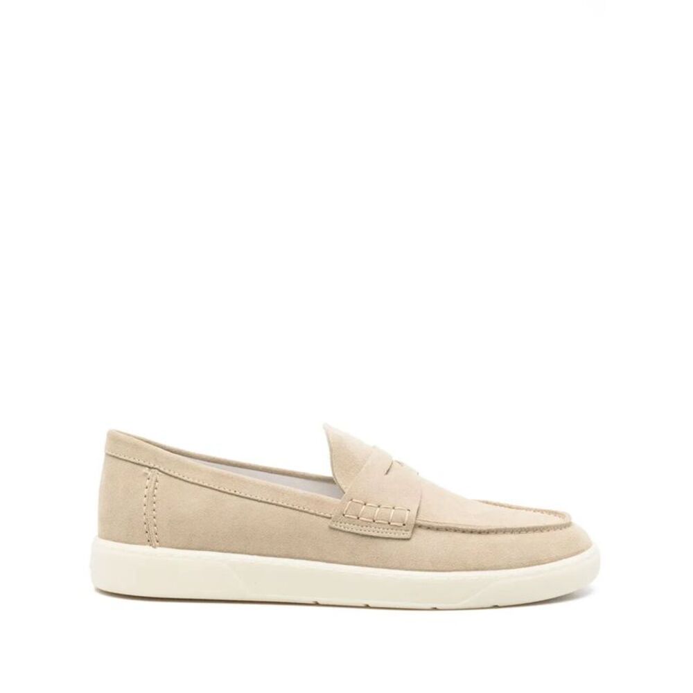 Hogan Men Rubber Sole Suede Loafers
